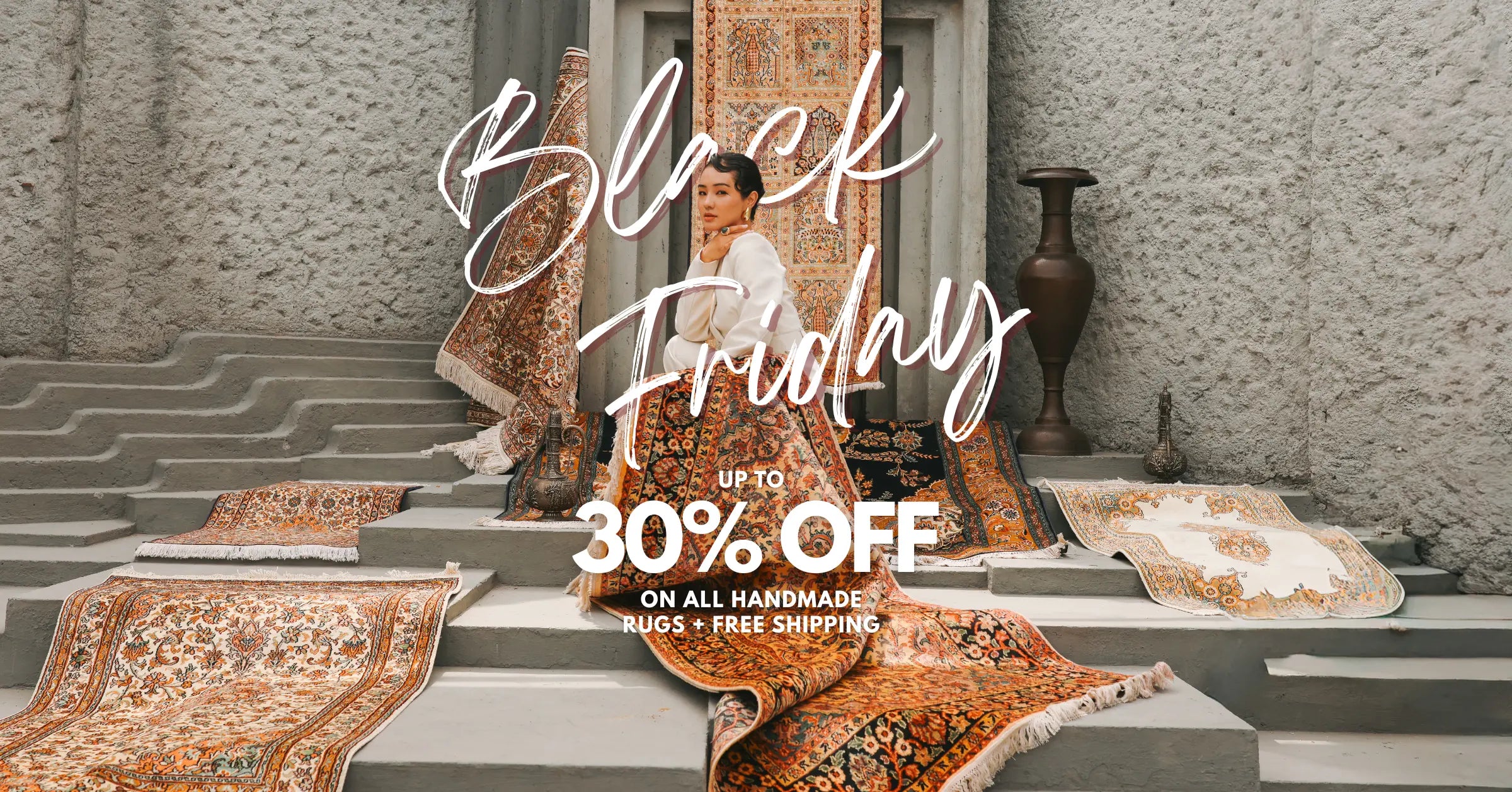 Black Friday: Up to 30% Off Handmade Rugs & Carpets