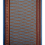 Veylan - Hand Knotted Wool Rug in Brown/Slate Blue