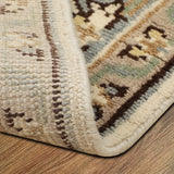 Hunar - Hand Knotted Wool Rug In Cream/Grey
