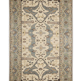 Hunar - Hand Knotted Wool Rug In Cream/Grey