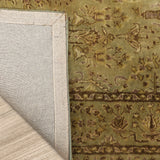 Golden Hour - Hand Tufted Wool Rug In Forest Green/Brown