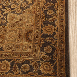 Tarazgah - Hand Tufted Wool Rug In Mud Brown/Mushrrom