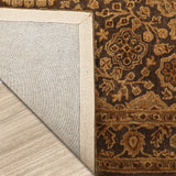 Tarazgah - Hand Tufted Wool Rug In Mud Brown/Mushrrom