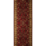 Redwood Grove - Hand Tufted Wool Rug In Maroon/Sage Green