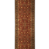 Chitvan - Hand Tufted Wool Rug In Dark Brown / Rust