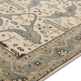 Hunar - Hand Knotted Wool Rug In Cream/Grey