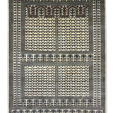 Isparta – Hand Knotted Wool Rug in Cream/Black