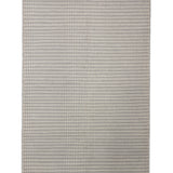 Ahaan Loom – Hand Woven Wool Rug in Stone Grey/Ivory