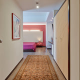 Gulshaan - Hand Knotted Silk Rug In Cream/ Mushroom