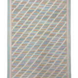 Aarohi Prism – Hand Woven Cotton Rug in Pastel Multicolor