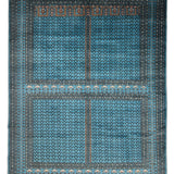 Neelvat – Hand Knotted Wool Rug in Turquoise Blue