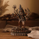 Kali over Shiva – Sculpture in Brass