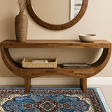 Nishapur – Hand Knotted Wool Rug in Blue/Brown