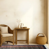 Ardalan – Hand Knotted Wool Rug in Black/Rust