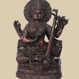 Veena Vadini  – Sculpture in Brass