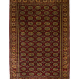Ankara – Hand Knotted Wool Rug in Maroon/Rust