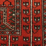 Ghazali – Hand Knotted Wool Rug in Rust/Brown