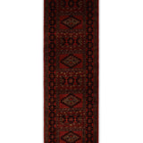Gulvar – Hand Knotted Wool Rug in Rust/Black
