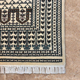 Eryan - Hand Knotted Wool Rug in Cream