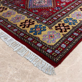Kapadokya – Hand Knotted Wool Rug in Maroon/Brown