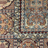 Tassavur – Hand Knotted Wool Rug in Maroon/Cream