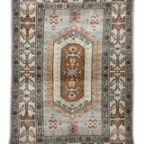 Khaak-e-Virasat – Hand Knotted Wool Rug in Grey/Brown