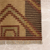 Bhumi Rekha – Hand Woven Jute Rug in Brown