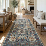 Rangrez-e-Raah – Hand Knotted Wool Rug in Grey