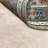 Rangrez-e-Raah – Hand Knotted Wool Rug in Grey