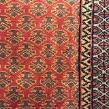 Roudbar – Hand Knotted Wool Rug in Rust/Brown