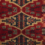 Zareen – Hand Knotted Wool Rug in Maroon/Mushroom