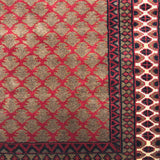 Surya Veil - Hand Knotted Wool Rug in Crimson Red/Gold