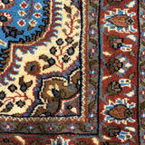 Nishapur – Hand Knotted Wool Rug in Blue/Brown