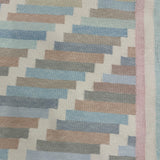 Aarohi Prism – Hand Woven Cotton Rug in Pastel Multicolor