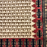 Aksaray – Hand Knotted Wool Rug in Beige/Rust