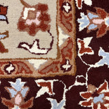 Rivayat – Hand Tufted Wool Rug in Beige/Wine