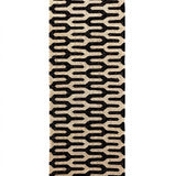 Switchline – Hand Woven Jute Rug in Beige/Black