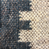 Waymark – Hand Woven Jute Rug in Slate Blue/White