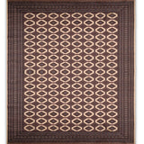 Mehrdast – Hand Knotted Wool Rug in Cream/Brown