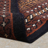Daryaan – Hand Knotted Wool Rug in Sage Green/Mushroom Brown