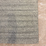 Reva Weave – Hand Woven Wool Rug in Grey