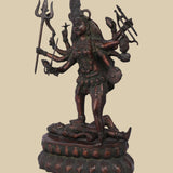Kali over Shiva – Sculpture in Brass