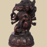 Panchamukhi Veer Hanuman – Sculpture in Brass