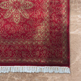 Arvanna - Hand Knotted Wool Rug in Red/Gold
