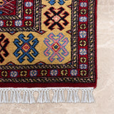 Kapadokya – Hand Knotted Wool Rug in Maroon/Brown