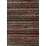 Leheran – Hand Knotted Wool Rug in Maroon/Cream