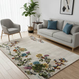 Silvara – Hand Tufted Wool Rug in Silver Grey