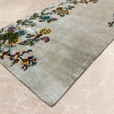 Silvara – Hand Tufted Wool Rug in Silver Grey