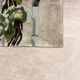 Silvara – Hand Tufted Wool Rug in Silver Grey