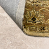 Mehrbano – Hand Tufted Wool Rug in Beige/Mushroom